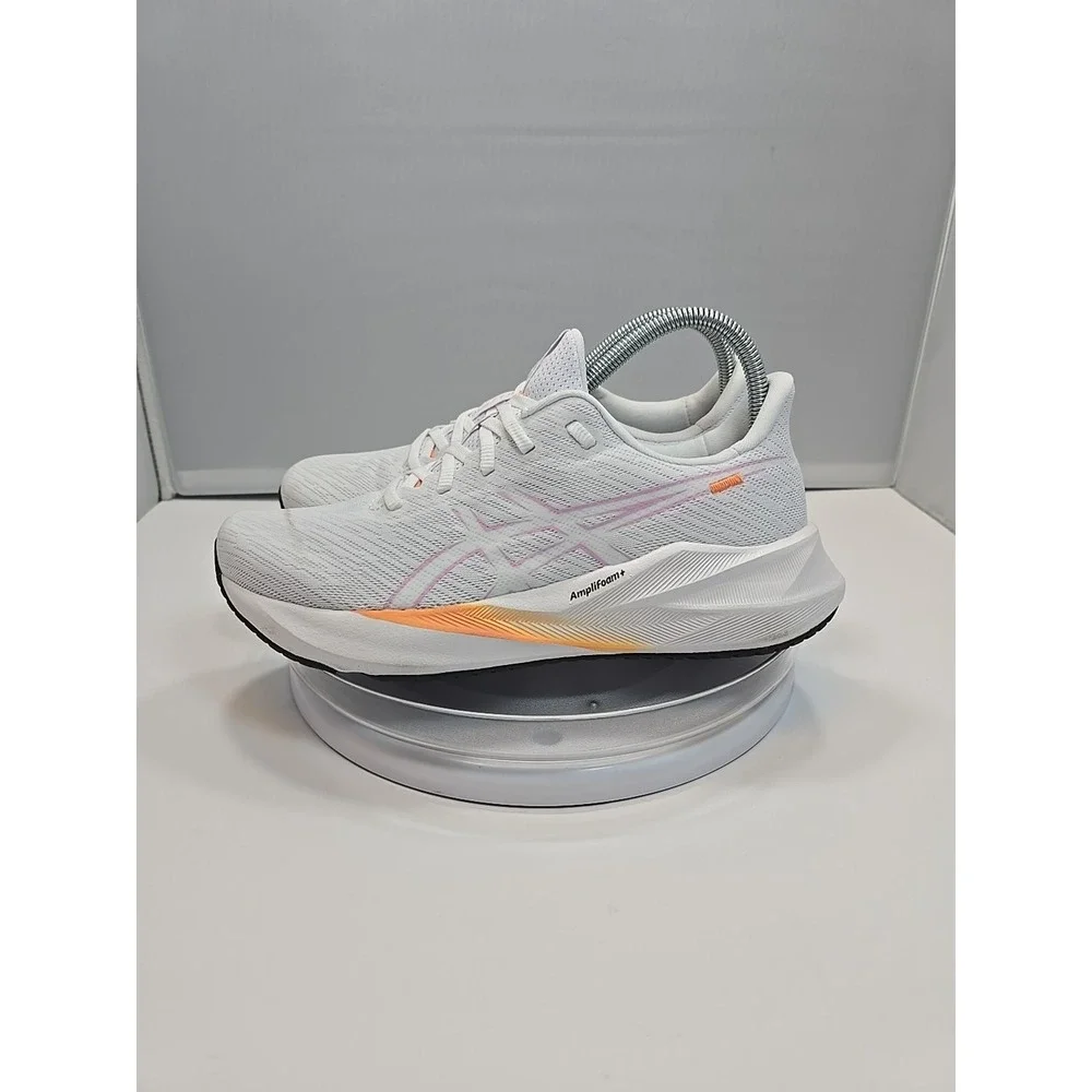 WOMENS 9.5 ASICS Versablast 4 Running Training Shoe White Light Ube 1012B775-100 - Picture 7 of 16